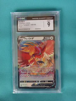 Ho-Oh V *CGC 9* Holo *Silver Tempest* #140 *2022* Pokemon - Image 1