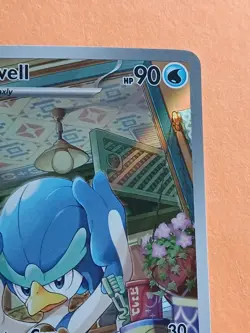 Pokemon Scarlet & Violet Paldea Evolved Quaxwell 207/193 Illustration Rare - Image 5