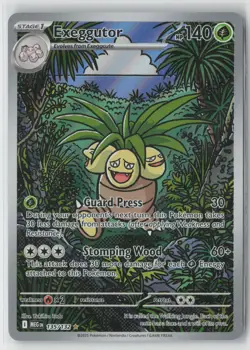 Exeggutor 135/132 Illustration Rare Mega Evolution Pokemon NM - Image 1