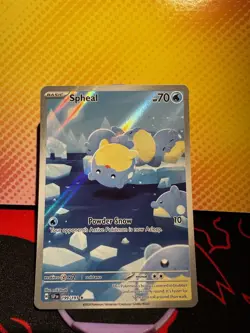 Pokemon TCG Surging Sparks 199/191 Spheal Illustration Rare - NM - Image 1