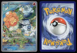 Castform Sunny Form 195/191 Illustration Rare Surging Sparks Pokemon NM - Image 3