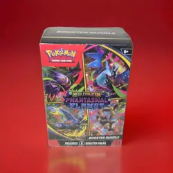 Pokemon TCG Mega Evolution Phantasmal Flames Booster Bundle 6 Booster Packs New - Image 1