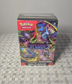Pokemon TCG Mega Evolution Phantasmal Flames Booster Bundle 6 Booster Packs New - Image 2