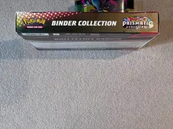 Pokemon TCG Scarlet & Violet Prismatic Evolutions Binder Collection Box Sealed - Image 4