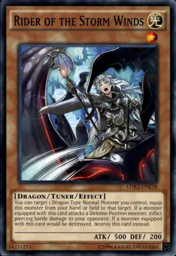 Yu-Gi-Oh! Rider of the Storm Winds Common LDK2-ENK18 - Image 1