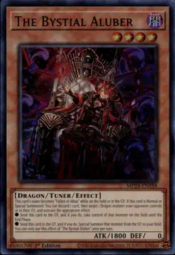 Yu-Gi-Oh! The Bystial Aluber Ultra Rare MP24-EN188 - Image 1