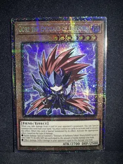 Gorz the Emissary of Darkness - YuGiOh! BLMM-EN005 1st Edition Starlight Rare NM - Image 1