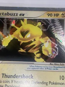 Pokemon TCG Electabuzz EX Holo Ultra Rare Card Ruby and Sapphire 97/109 - Image 2