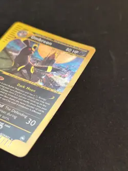 Pokemon Card-Umbreon-Acquapolis-ENG-41/147-Holo Eng E-series Good Condition - Image 4