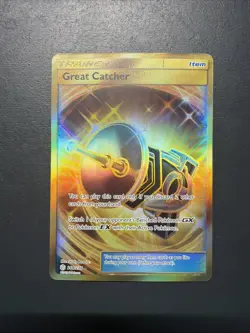 Pokemon TCG Great Catcher Hyper Rare Card 264/236 Cosmic Eclipse - Image 1