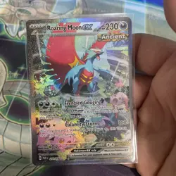 Roaring Moon EX Sir 251/182 Paradox Rift Holo Pokemon TCG Card NM Condition - Image 1