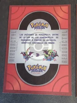 MEGA AERODACTYL - POKEMON TCG POKEDEX EDITION FOIL CARD - Image 2