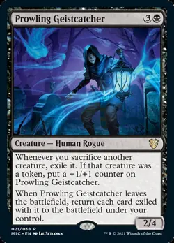Prowling Geistcatcher [Innistrad: Midnight Hunt Commander] Magic MTG - Image 1