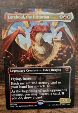 Lorehold, the Historian (Borderless) Secrets of Strixhaven Regular - Image 1