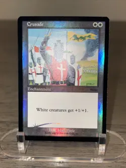 Magic Mtg Crusade Promo Foil Dci Junior Super Series JSS NM (B) - Image 2