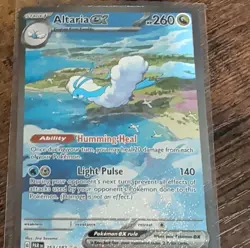 Pokemon TCG Altaria EX 253/182 Paradox Rift SIR Holo Stage 1 260 HP - Image 1