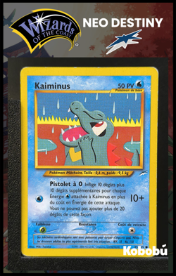 Carte Pokemon Kaiminus 85/105 Edition 2 Ed 2 Neo Destiny Wizards FR 1 - Image 1