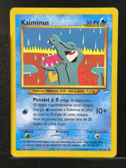 Carte Pokemon Kaiminus 85/105 Edition 2 Ed 2 Neo Destiny Wizards FR 1 - Image 2