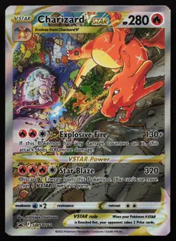 Charizard VSTAR SWSH262 Holo Promo Sword & Shield UPC Promo Pokemon English NM - Image 1