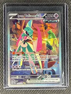 Iron Valiant ex 249/182 SIR Pokemon – Paradox Rift – Near Mint - Image 1