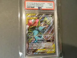 Celebi & Venusaur GX SM167 Tag Team Promo Sun & Moon Pokemon PSA 9 NINE DIGIT - Image 1