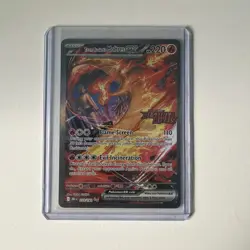 2025 POKEMON Team Rocket's Moltres EX 229/182 Stamped Promo Destined Rivals - Image 1