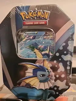 Pokemon TCG Jolteon V Flareon V Vaporeon V Tins Set Of 3 Eeveelutions Sealed 820650829055 - Image 2