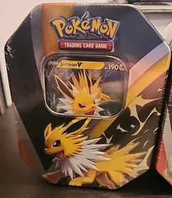 Pokemon TCG Jolteon V Flareon V Vaporeon V Tins Set Of 3 Eeveelutions Sealed 820650829055 - Image 3