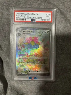 Pokemon TCG Venusaur EX 198/165 Scarlet & Violet 151 Psa 9 - Image 1