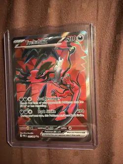 Pokemon TCG Yveltal ex 105/088 Perfect Order Ultra Rare Full Art NM 2026 - Image 1