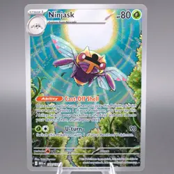 Ninjask 137/132 Illustration Rare ME01: Mega Evolution Pokemon TCG NM - Image 1