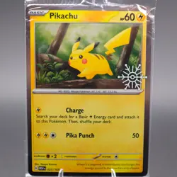 Pikachu - (Holiday Calendar) 025/165 Promo Sealed NM Pokemon TCG - Image 1