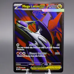 Mega Latias ex 163/132 Ultra Rare ME01: Mega Evolution Pokemon TCG NM - Image 1