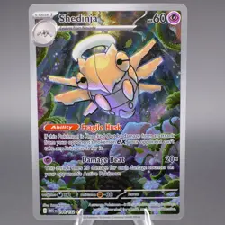 Shedinja 144/132 Illustration Rare ME01: Mega Evolution Pokemon TCG NM - Image 1