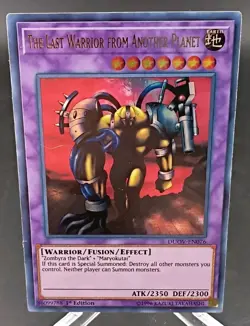 1996 1st Edition The Last Warrior from Another Planet #EN076 CH - Image 1