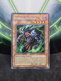 Yugioh Exodia Necross MC2-EN003 Secret Rare MP - Image 1
