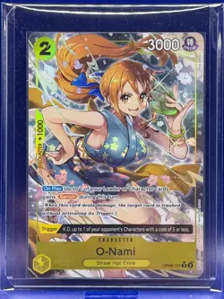 O-Nami Alt Art OP06-101 English ONE PIECE TCG Wings of Captain Foil English (1) - Image 3