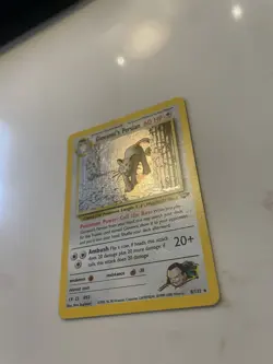 Pokemon TCG: Giovannis Persian 8/132 Gym challenge holo rare 1999 WOTC vintage - Image 5