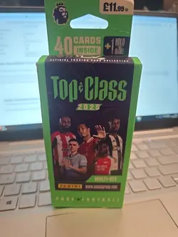 5 BOXES of Panini Top Class 2025 Set Card 40 cards £11.99 rrp Bargain price - Image 1