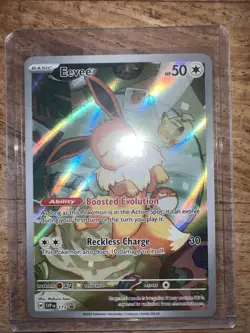 Pokemon TCG Eevee Prismatic Evolutions Promo Card SVP173 - Image 1
