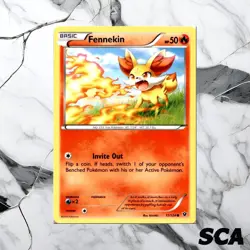 Pokemon - 11 Fennekin Common 2016 XY - Fates Collide - Image 1