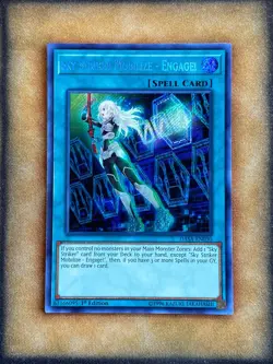 Yugioh Sky Striker Mobilize - Engage! DASA-EN030 Secret Rare 1st Ed VLP - Image 1