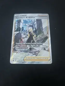 Cynthia's Ambition Gg60/Gg70 Crown Zenith: Galarian Gallery Holo - Image 1