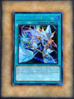 Yugioh Future Silence LEDE-EN054 Secret Rare 1st Ed NM - Image 1