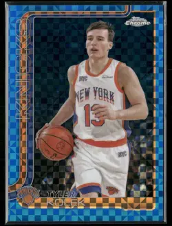 2025-26 Topps Chrome - Tyler Kolek #139 X-Fractor Blue - Image 1