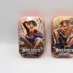 One Piece Card Game: Tin Pack Set (TS-02) - Art Set of 3 Mini Tins New Sealed - Image 2