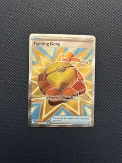 Pokemon TCG Fighting Gong Ultra Rare Mega Evolutions Full Art Card 168/132 - Image 1