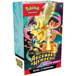 Pokemon TCG: Mega Evolution Ascended Heroes - Booster Bundle Pre Sale - Image 1