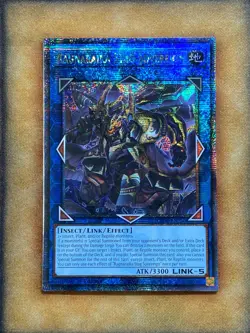 Yugioh Ragnaraika Stag Sovereign LEDE-EN050 Quarter Century Rare 1st Ed NM - Image 1