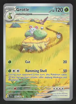 Grotle 164/162 Pokemon TCG SV05: Temporal Forces NM - Image 1